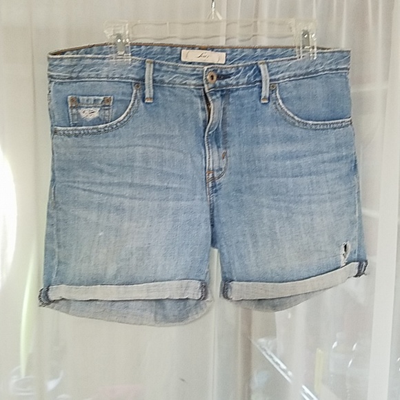 Levi's light blue shorts